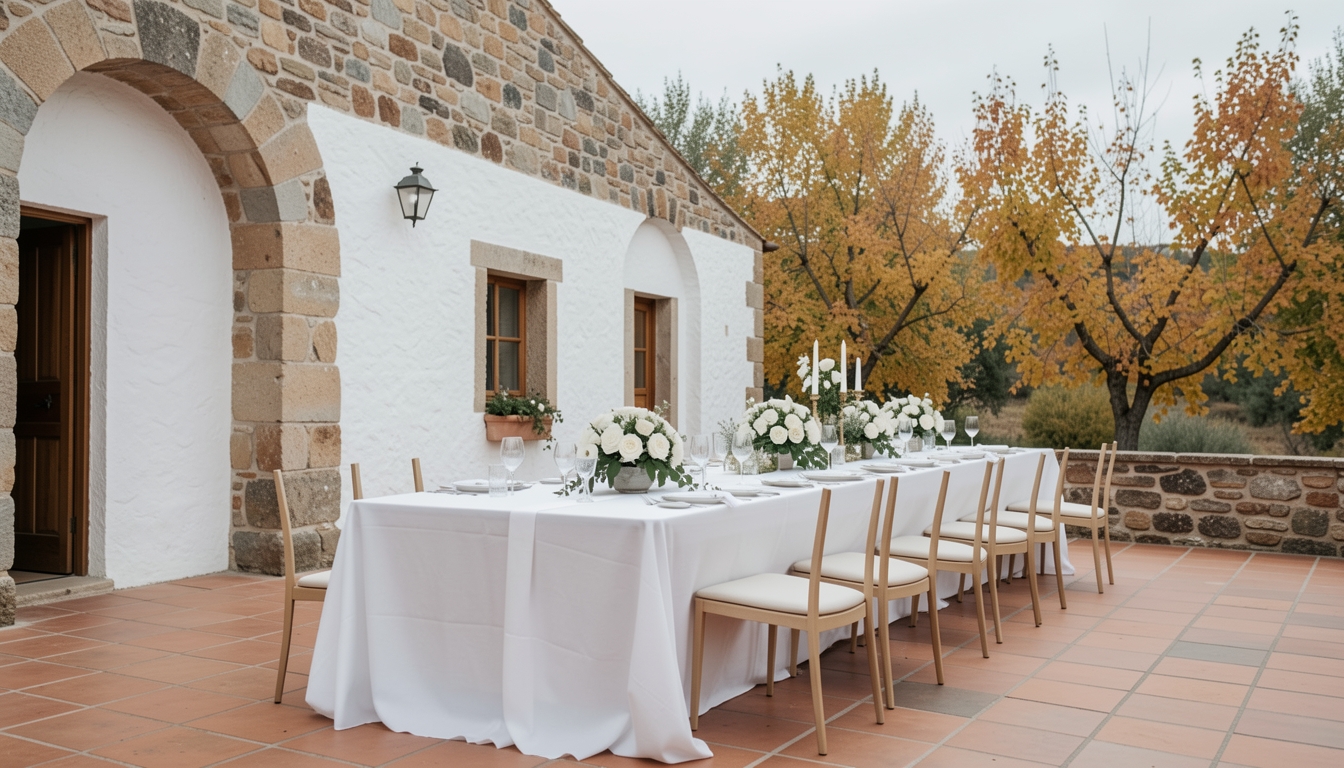 Boda en octubre en España: clima, ventajas y por qué elegir este mes