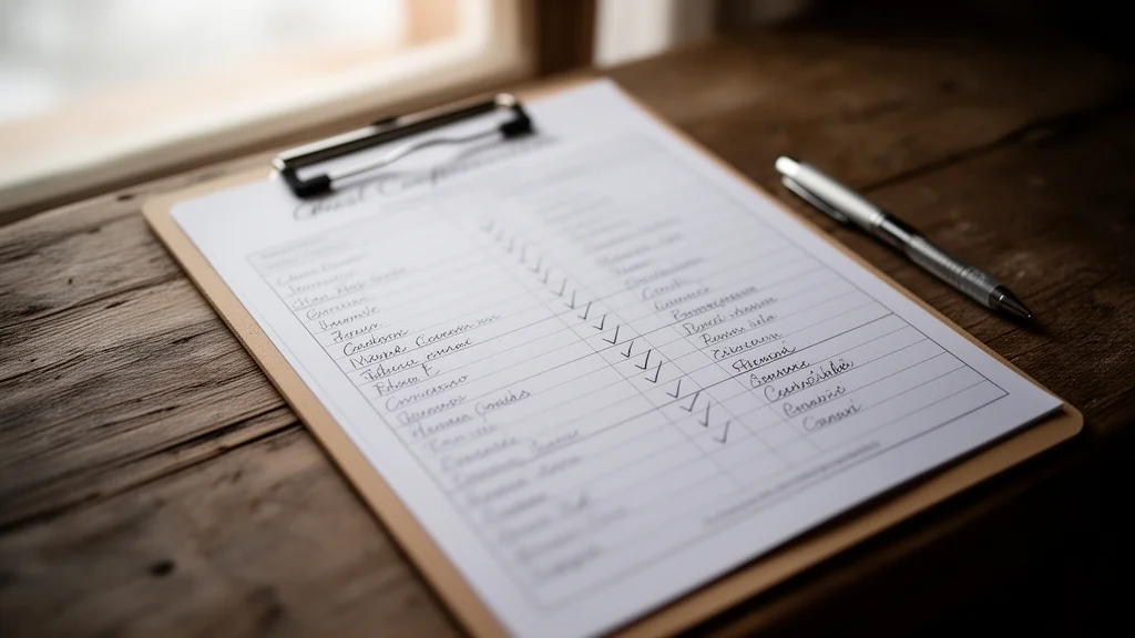 Tabla de seguimiento de confirmaciones de asistencia a boda con columnas de nombre, confirmación, menú y alergias