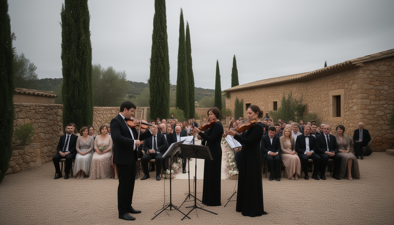 Grupo de música en directo para la ceremonia de boda: cómo elegirlo bien